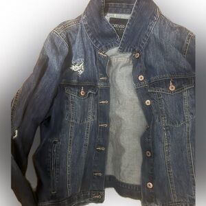 Forever 21 Dark Blue Denim Jacket